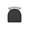 Holland Bar Stool Co OD810 Contessa Stainless Steel 30 Swivel Outdoor Bar Stool with Breeze Graphite Seat OD81030SSOD003 - alternate 7